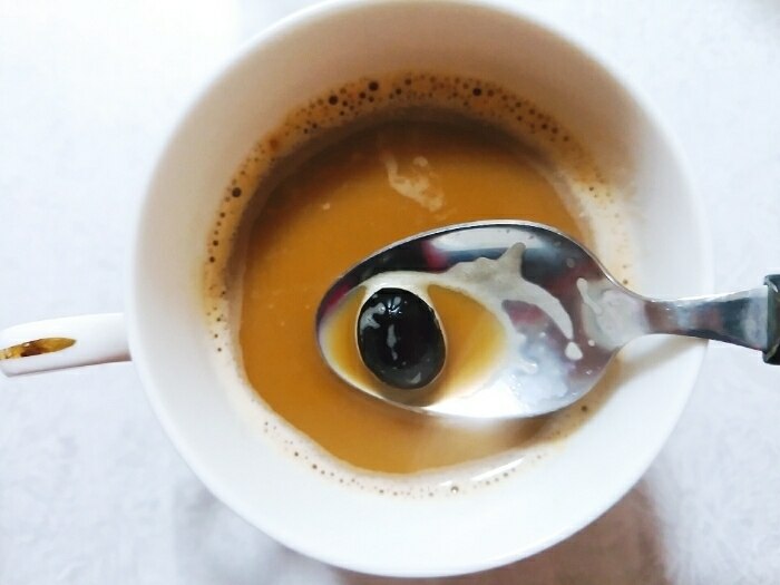 黒豆きな粉コーヒー レシピ・作り方 by のん786 返レポお休みします