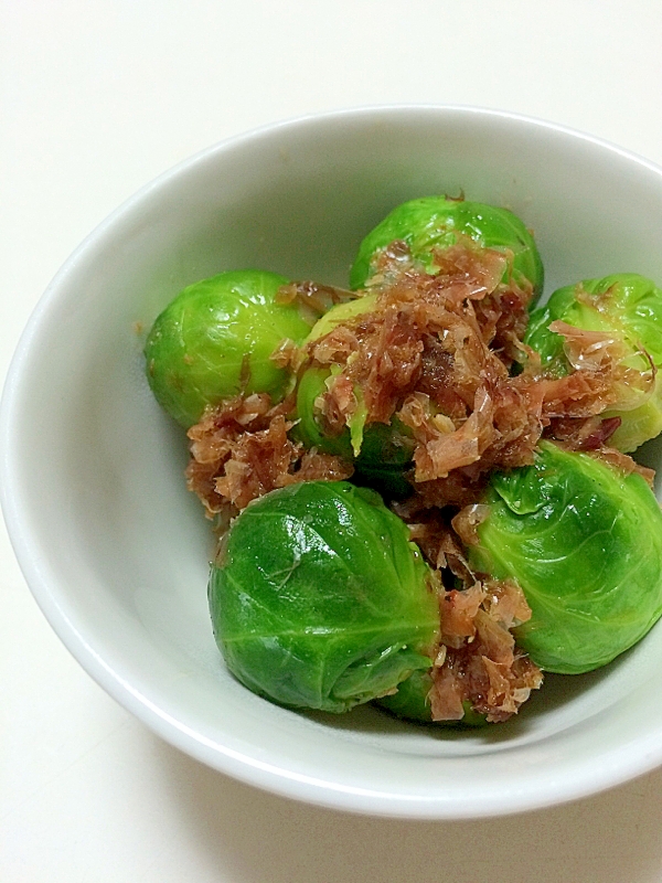 ◎和風エスニック芽キャベツ