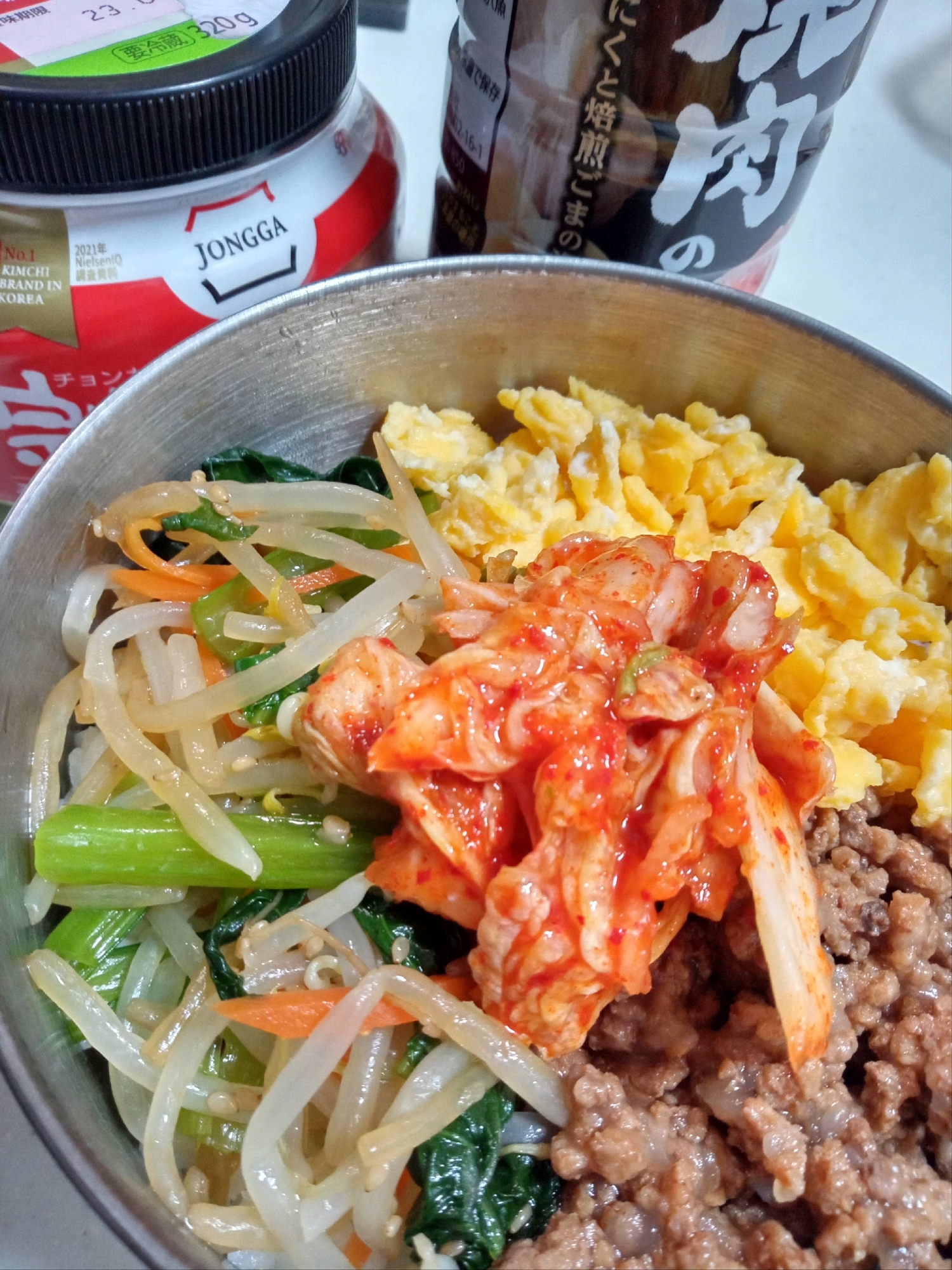 リーズナブル！ビビンバ丼！