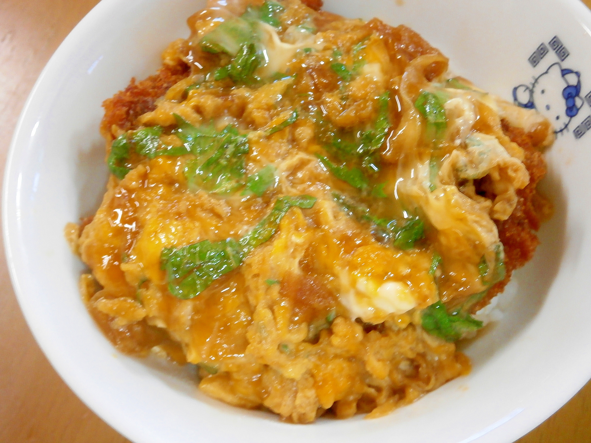 おいしい作り方 しそ入り半熟カツ丼 レシピ 作り方 By なな1151 楽天レシピ