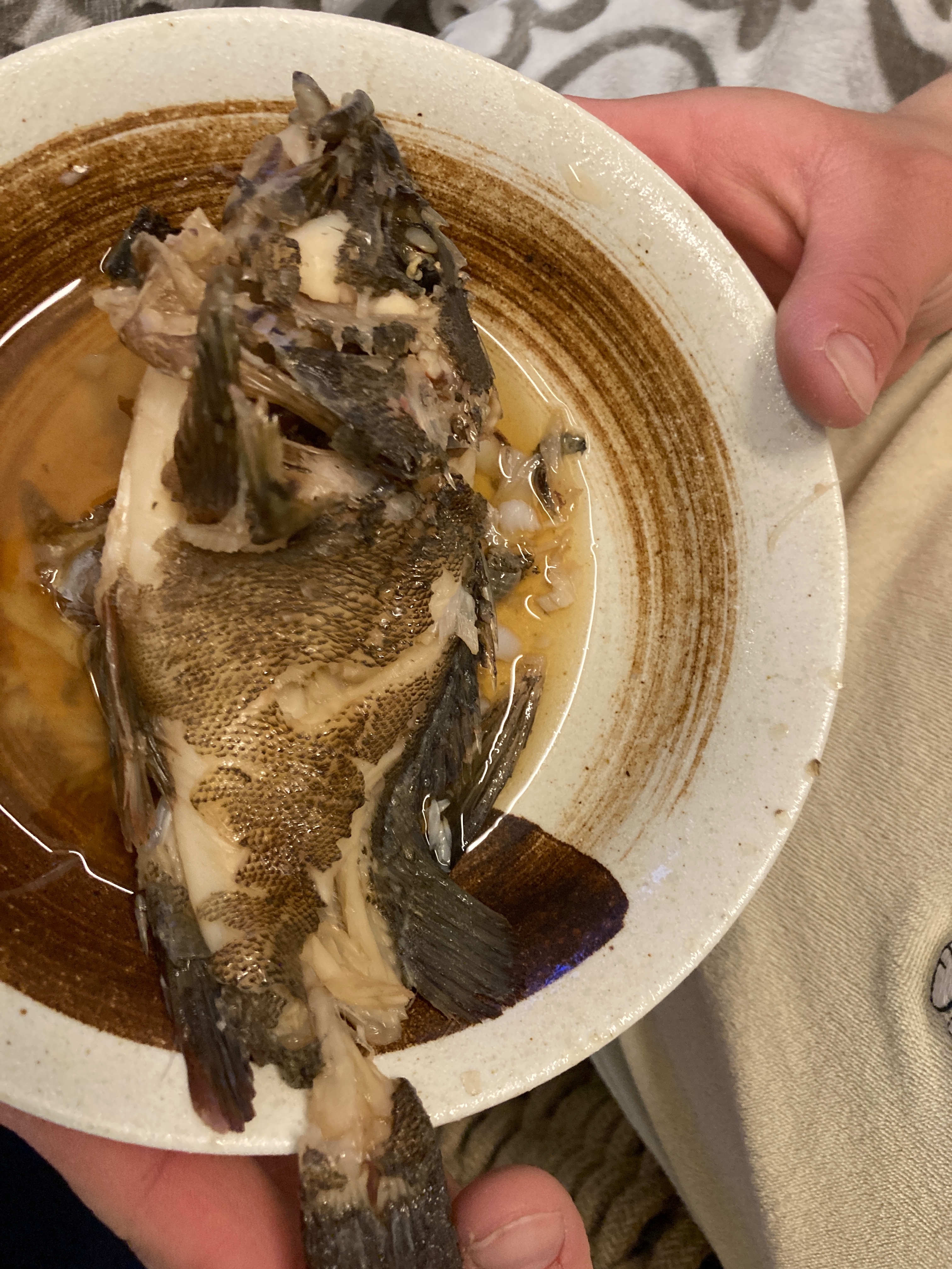 ガシラの煮付け 食べ終わったら骨ちゃ汁にも レシピ 作り方 By Kanap 楽天レシピ