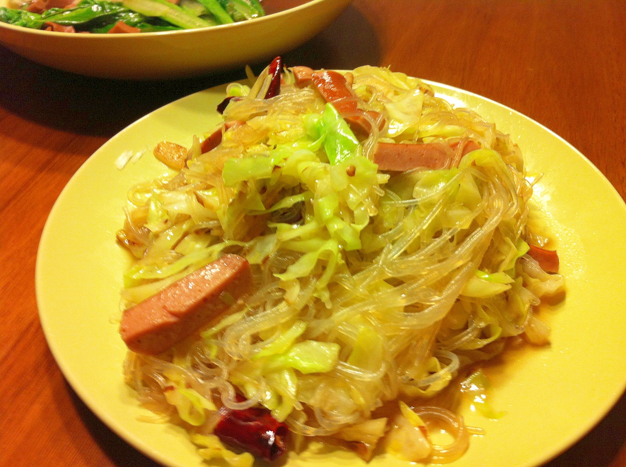 和風！キャベツと春雨の炒め物