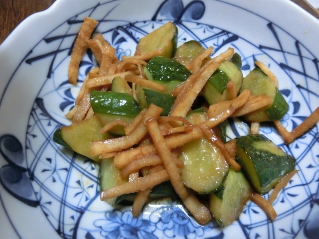 味ポンで簡単きゅうりのきゅうちゃん