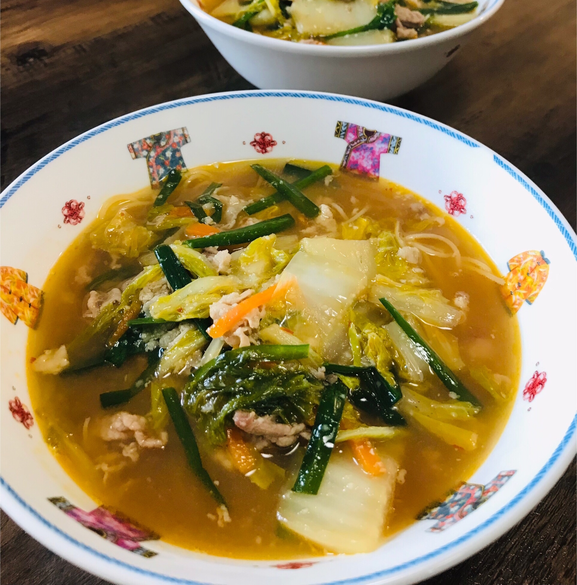 再現レシピ！彩華ラーメン♡