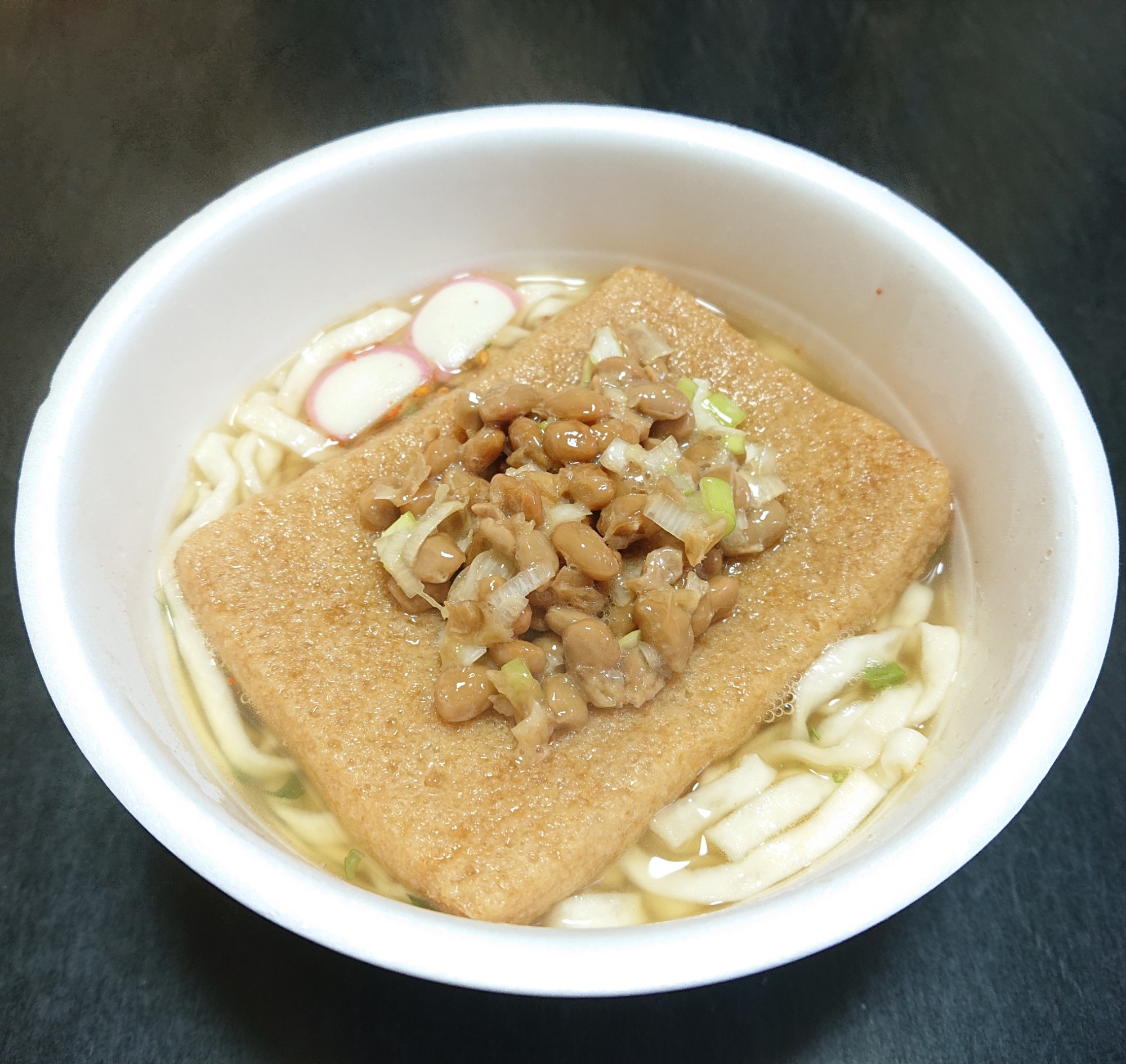 日清のどん兵衛納豆きつねうどん