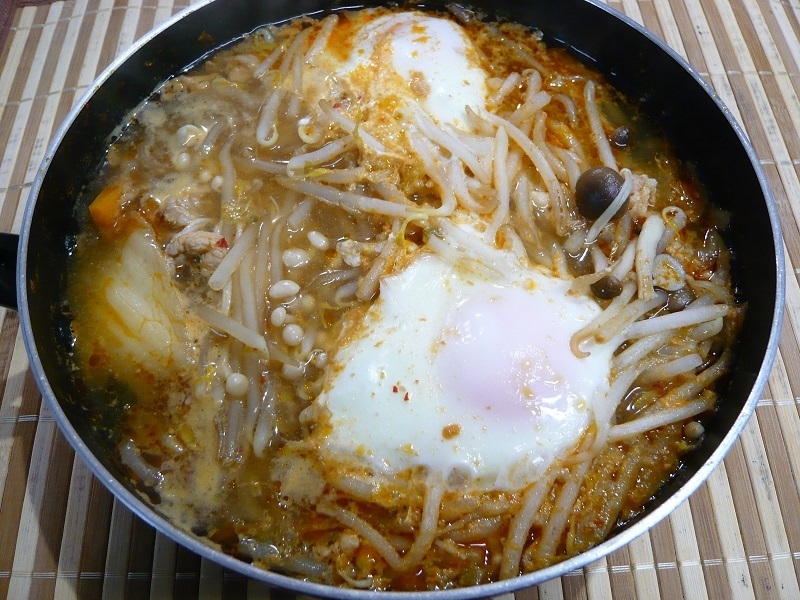 キムチ味噌鍋