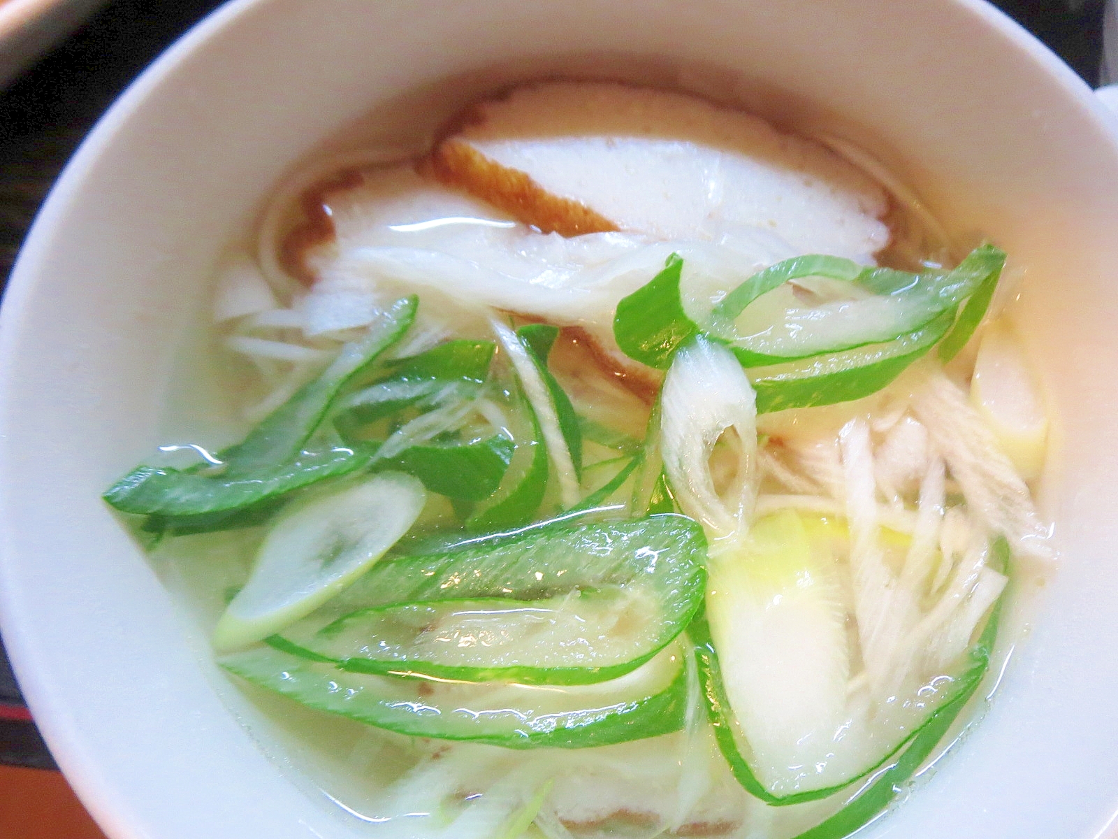 ネギにゅう麺