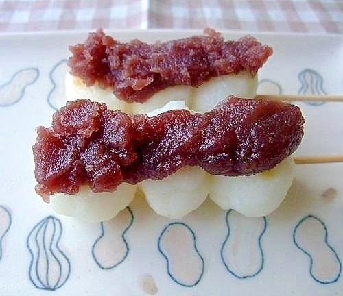 レンジで ボウルひとつで やわらか団子