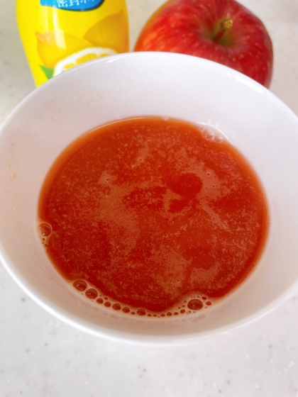 健康ドリンク♡りんご酢トマトジュース