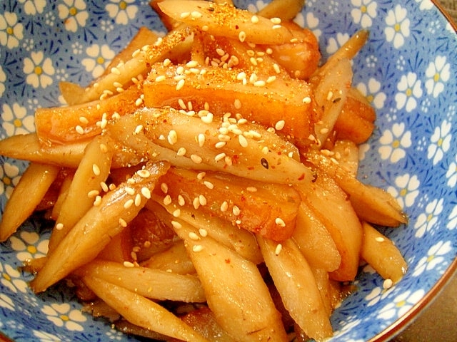 ごぼうとさつまあげの煮物 レシピ・作り方 by mint✩（返レポお休み中