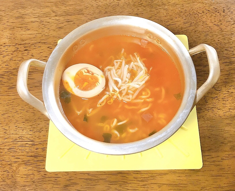 簡単⭐ノグリラーメンにトッピング