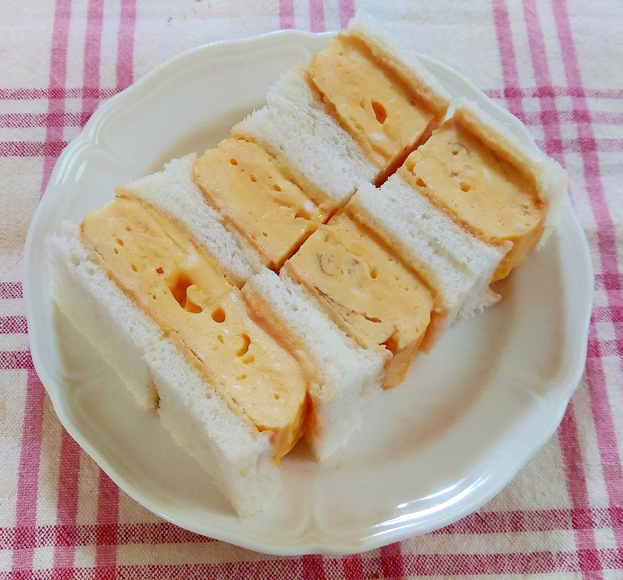 甘め！ふわふわ厚焼き卵サンド