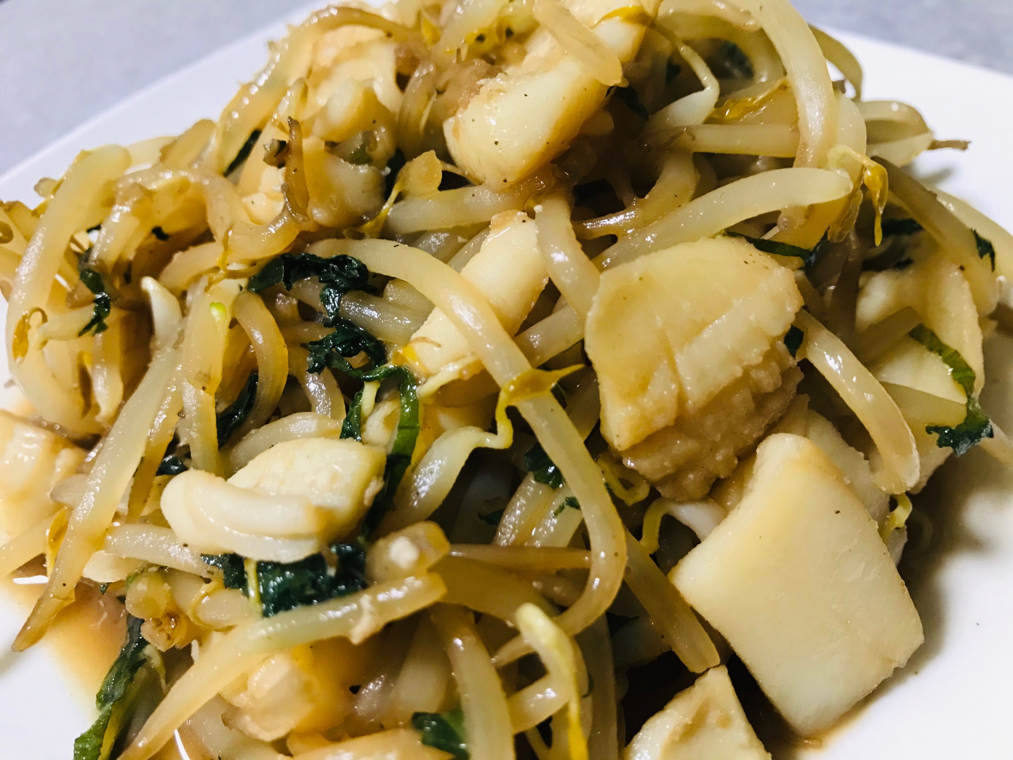 簡単節約 冷凍イカともやしの大葉炒め レシピ 作り方 By Seal S 楽天レシピ