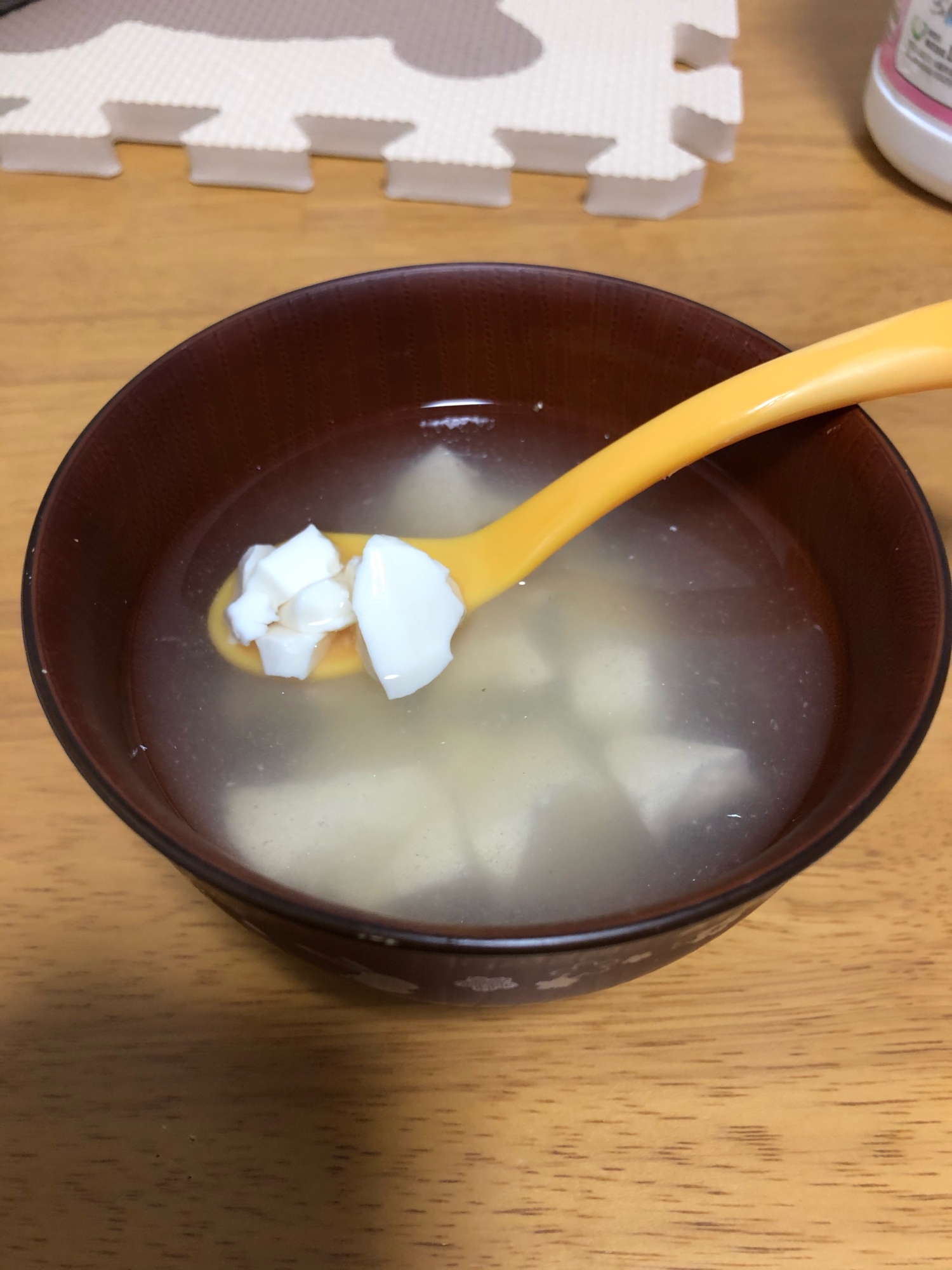 離乳食　シンプル味噌汁