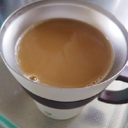 豆乳シナモンコーヒー