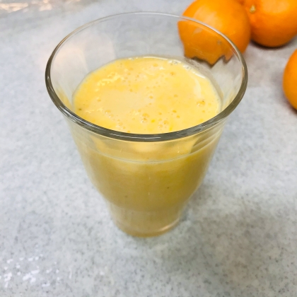 オレンジヨーグルトジュース