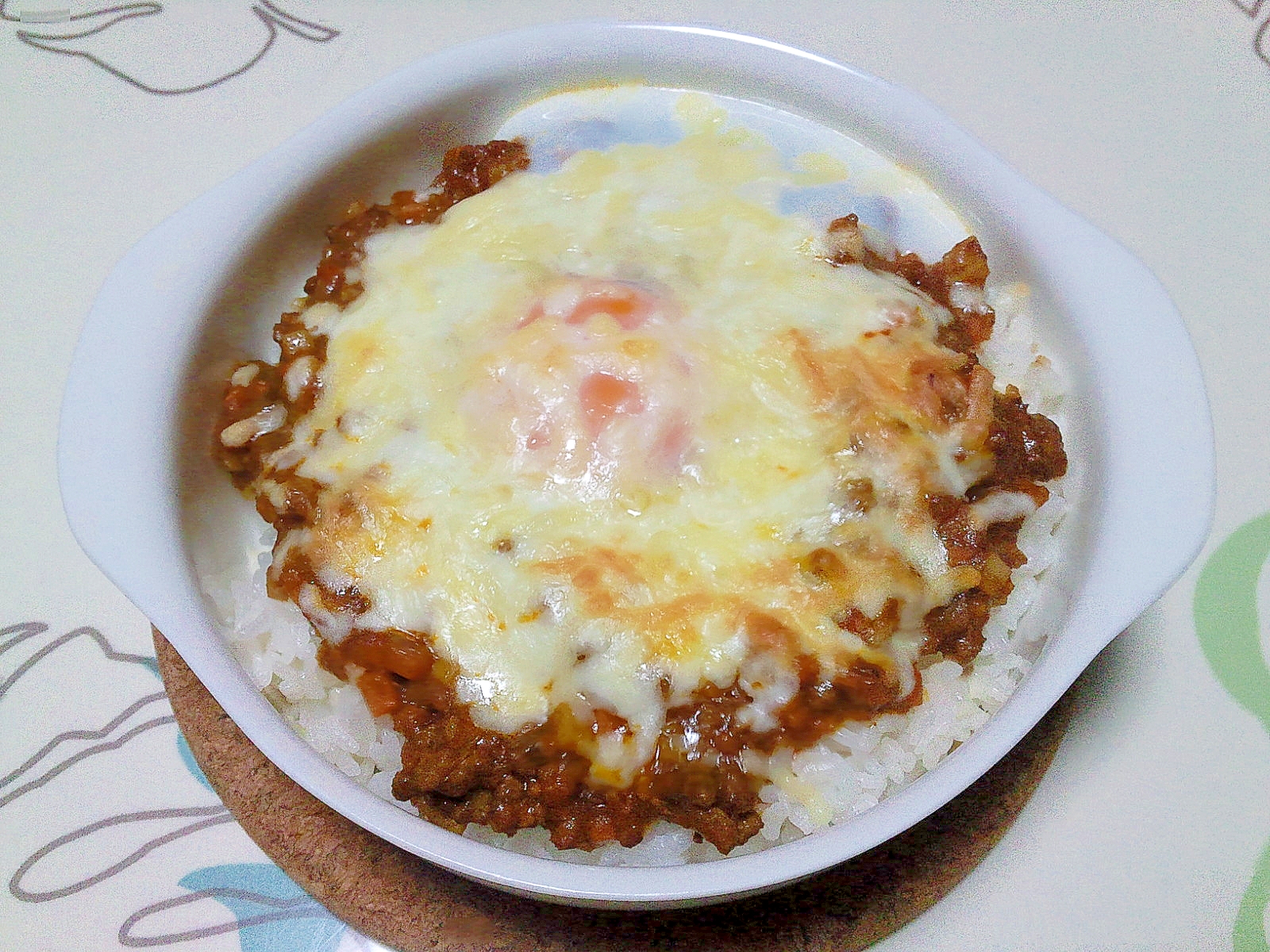 ドライカレーで焼きカレー＋＋