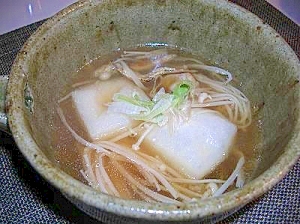 鶏皮でお雑煮