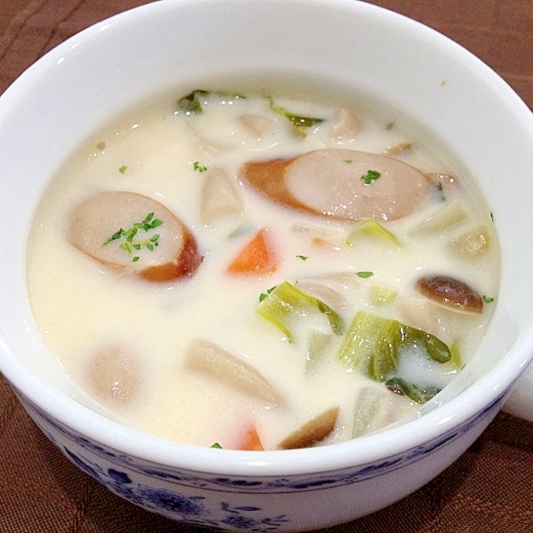 ソーセージと野菜のクリームスープ レシピ 作り方 By Dama Espresso 楽天レシピ ソーセージと野菜のクリームスープ レシピ 作り方 By Dama Espresso 楽天レシピ