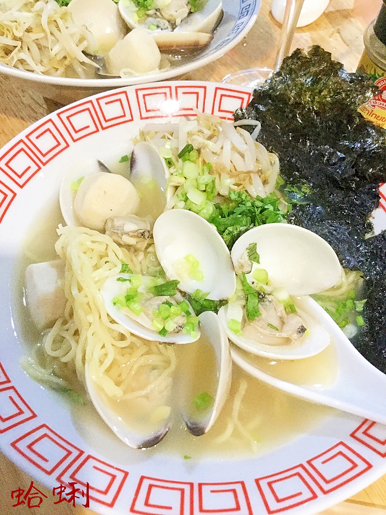 ☆★アッサリしみじみ♪ハマグリラーメン★☆