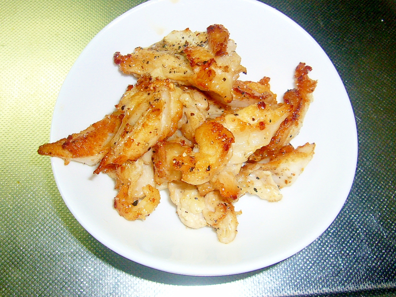 鶏軟骨で 居酒屋気分♪ 鶏軟骨炒め