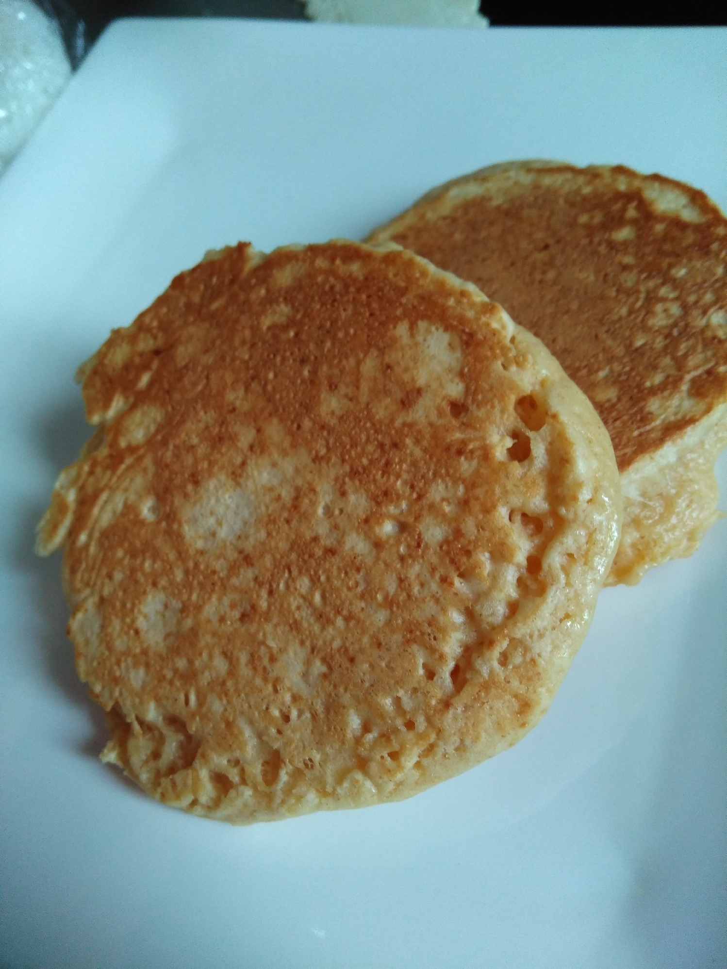 お麩いり☆ふわもちきなこパンケーキ