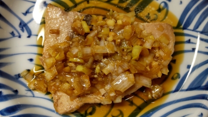 ご飯が進む☆めかじきのねぎ塩焼き