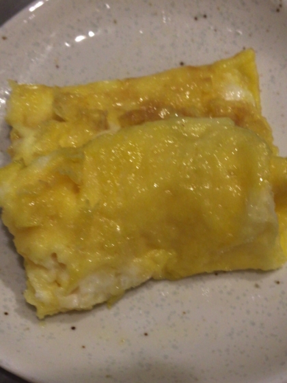 甘めの卵焼きが好きなので少し砂糖多めにして作りました(๑˃̵ᴗ˂̵)美味しかったです♪ごちそうさまでした( ^ω^ )