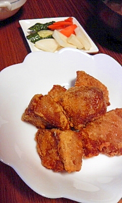 子供も大好き♪まぐろの竜田揚げ