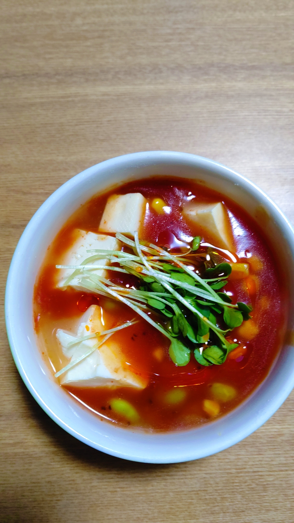 ピリ辛あんかけ豆腐