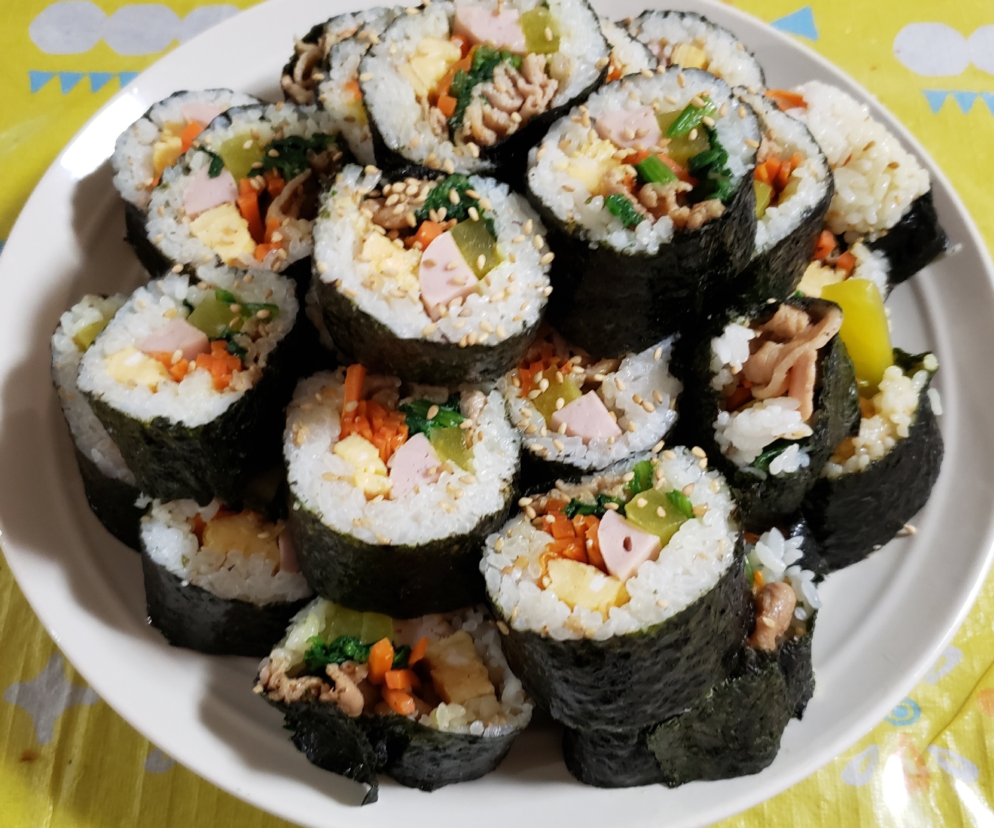 子供も大好き 韓国風キンパ レシピ 作り方 By 3moonmama 楽天レシピ