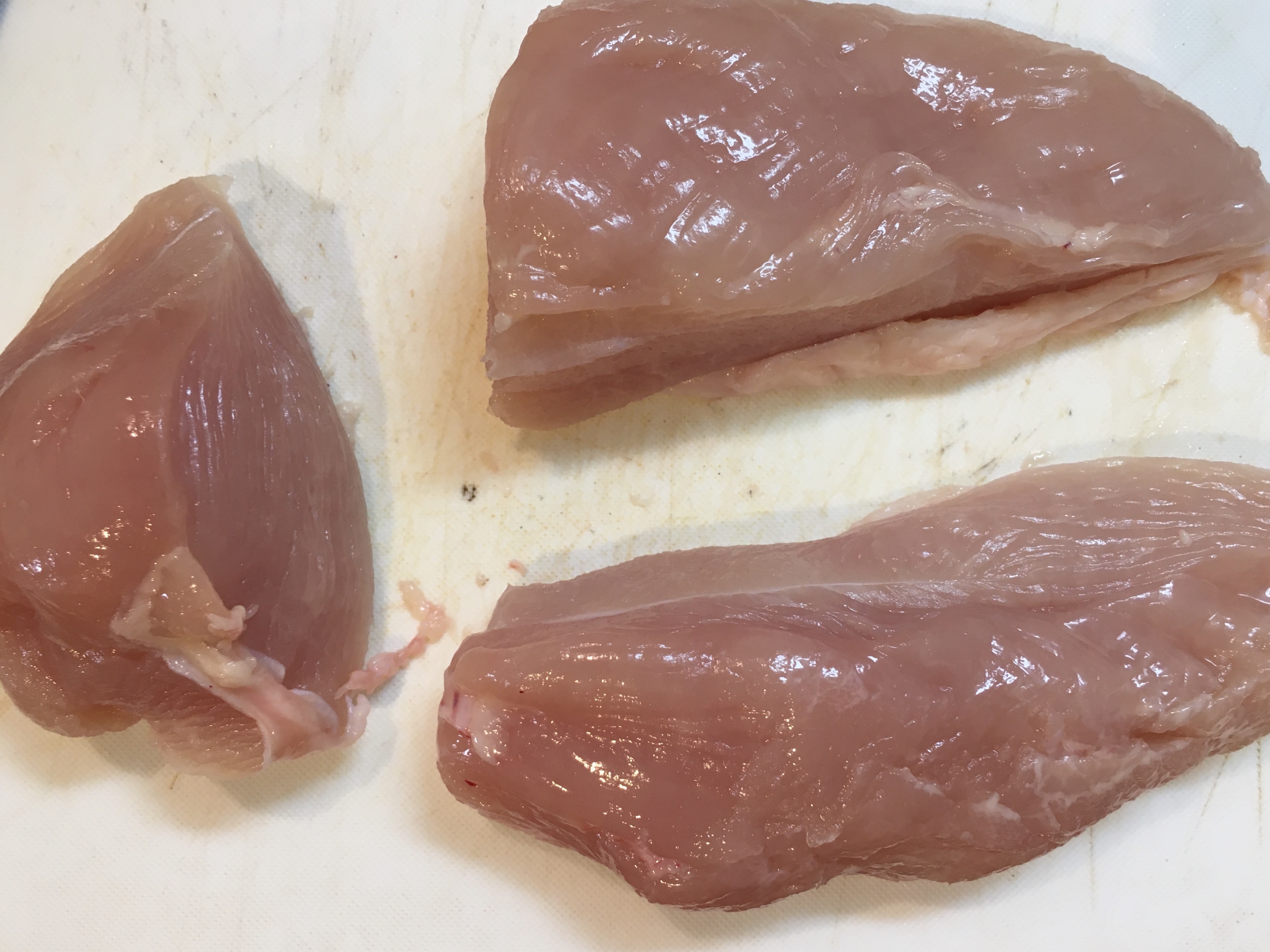 必見 柔らかくなる鶏むね肉の切り方 レシピ 作り方 By こじちゃん 楽天レシピ