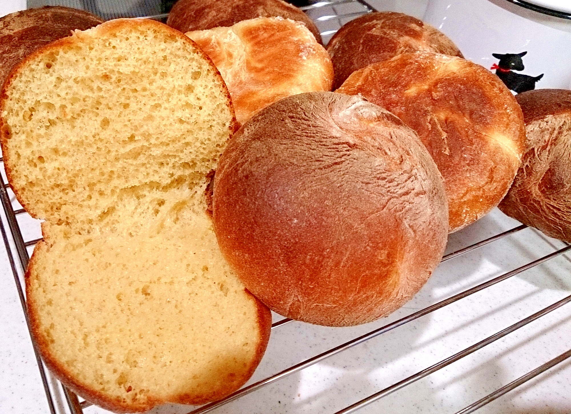 【糖質制限】パンミックス粉でお手軽ふわふわプチパン