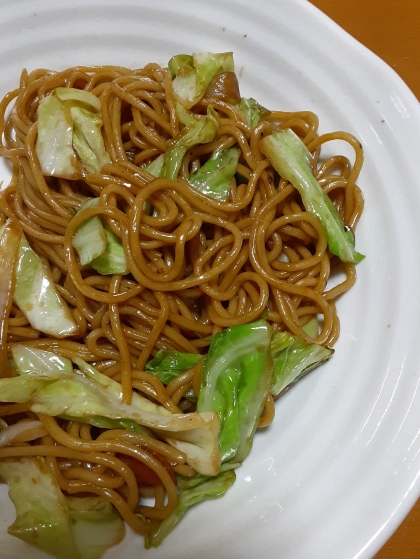 肉なし焼きそば