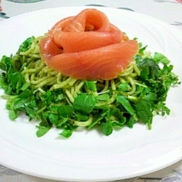 スモークサーモントラウトとクレソンのパスタ レシピ 作り方 By 2727椿 楽天レシピ スモークサーモントラウトとクレソンのパスタ レシピ 作り方 By 2727椿 楽天レシピ