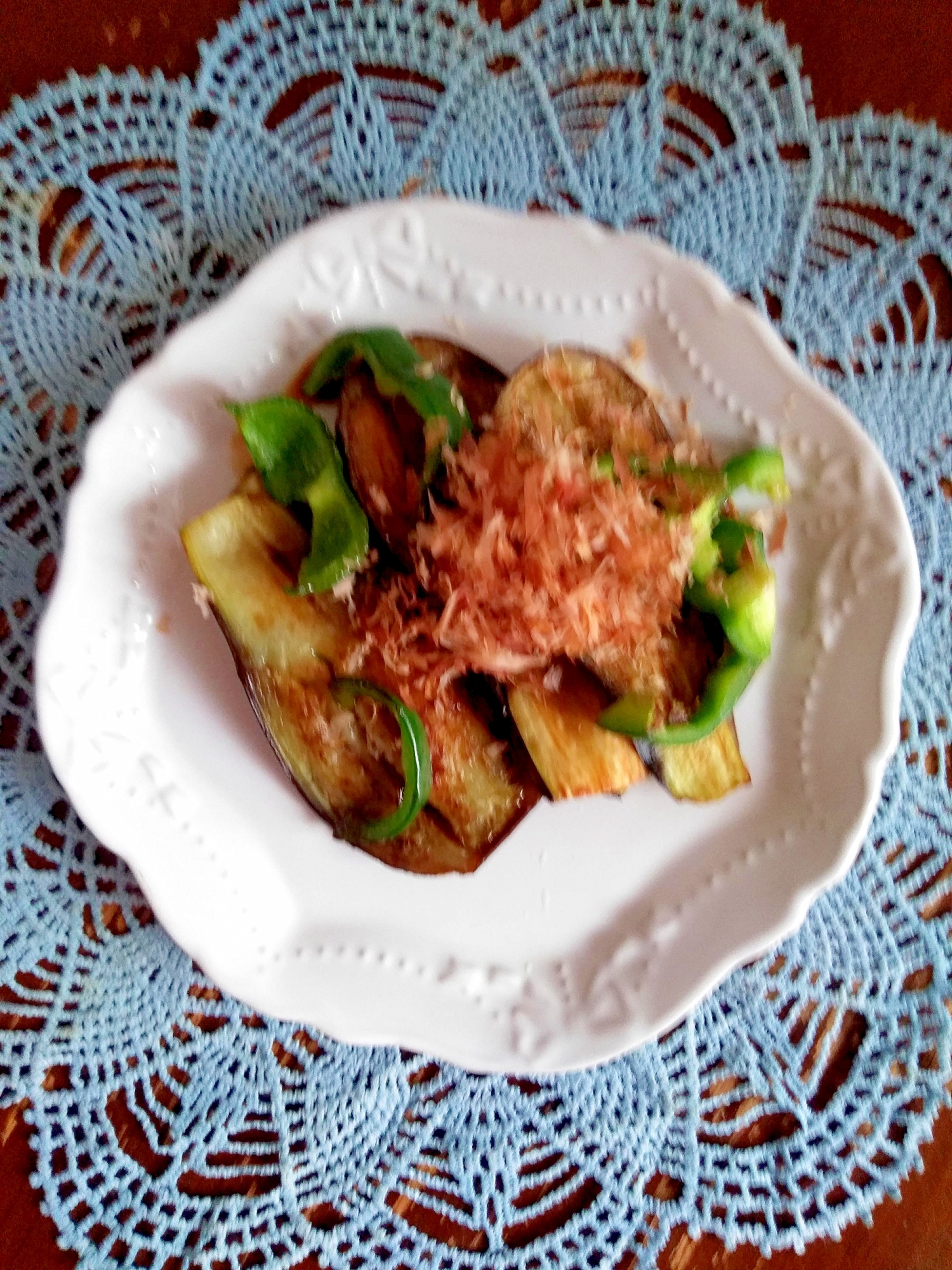 和風～茄子とピーマン焼き