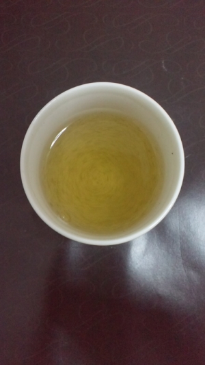 かりん緑茶