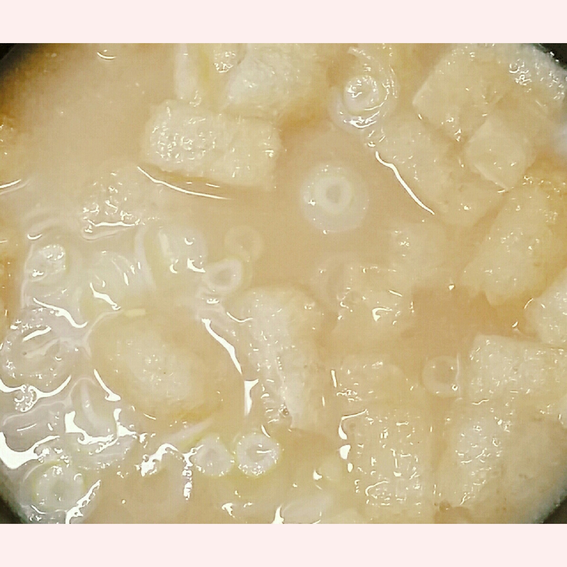 ほくほく♥じゃがいもと油揚げのお味噌汁