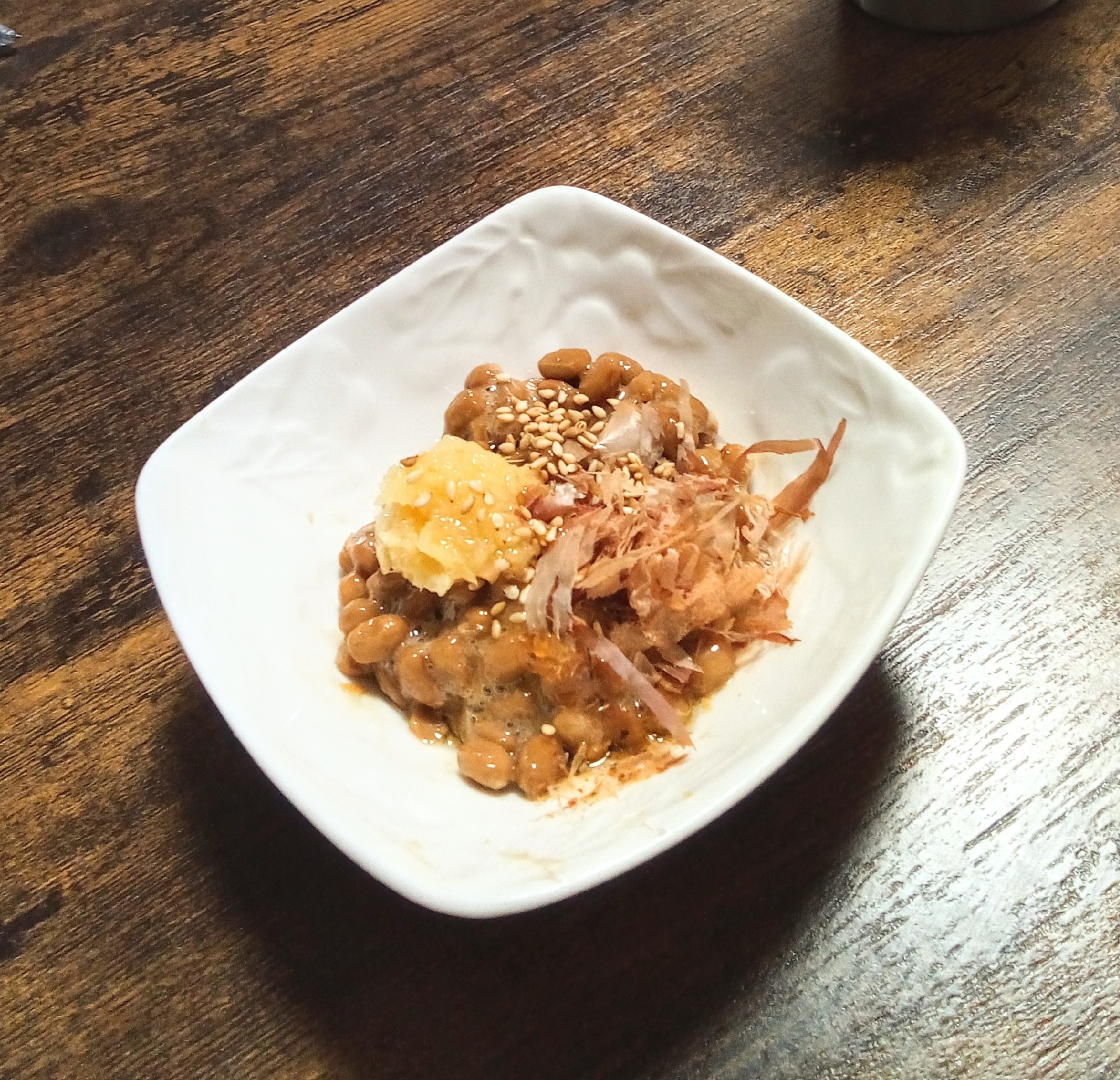 朝食に！生姜De納豆