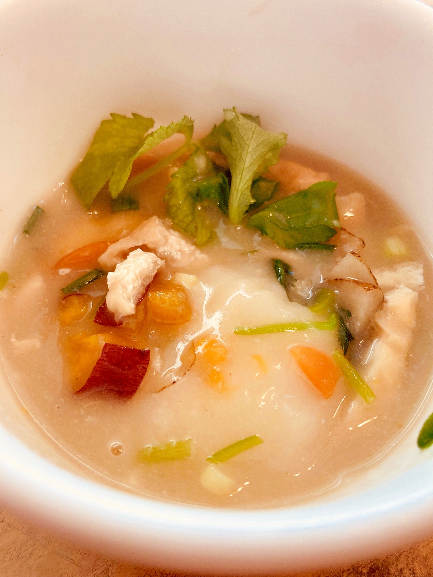 プラントベース 優しい味の白味噌お雑煮