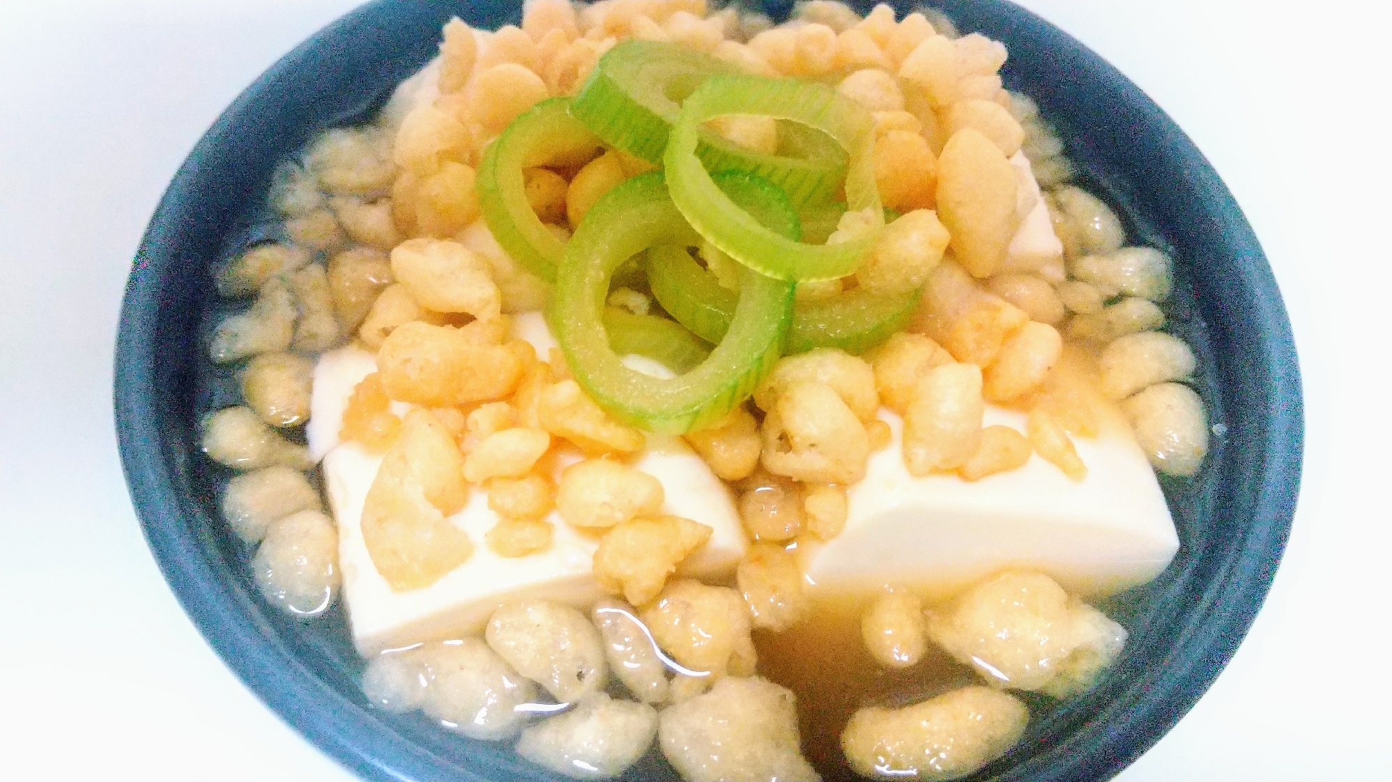 たぬき温豆腐
