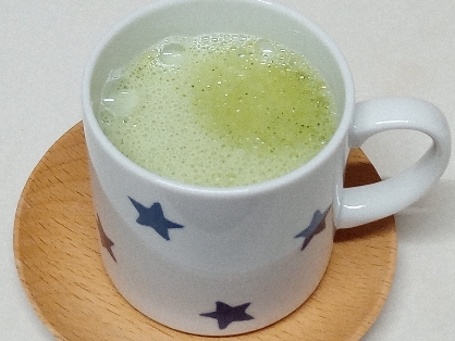 簡単☆おうちでカフェのような抹茶ラテ風