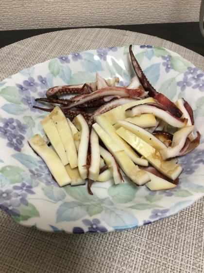 家でも美味しいイカ焼きが食べられました♡
ごちそうさま〜♡