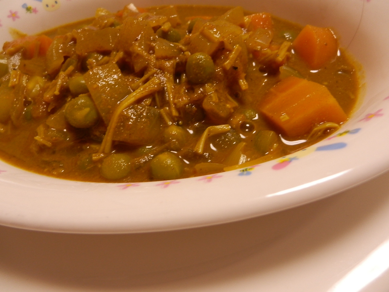 春野菜のカレー*カレー粉で作る*