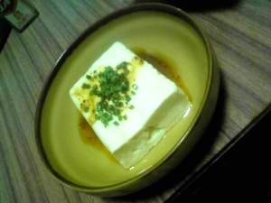 酒の肴：食べるラー油ｄｅ湯豆腐