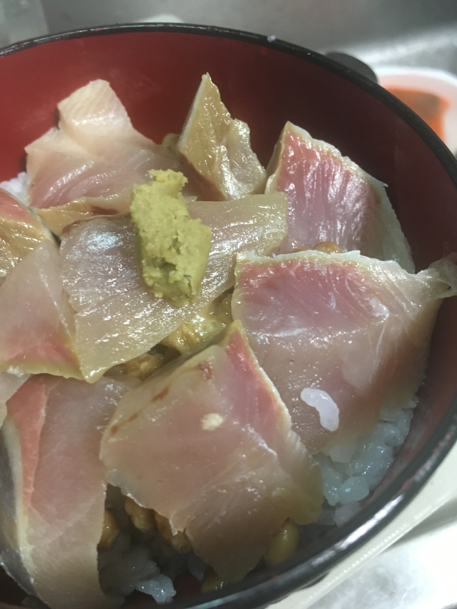 ツバス納豆丼 レシピ 作り方 By はっとはっと 楽天レシピ