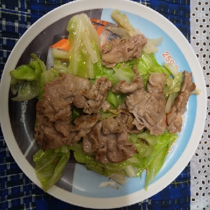 ☆たけのこ☆豚肉と春キャベツの炒めもの