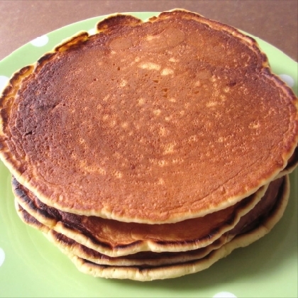 やっと出来た！ふわふわ米粉パンケーキ♡