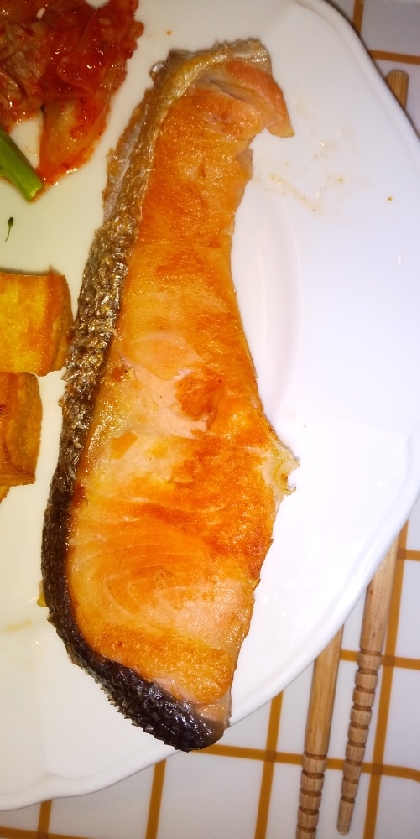 コストコの厚切り鮭の焼き方