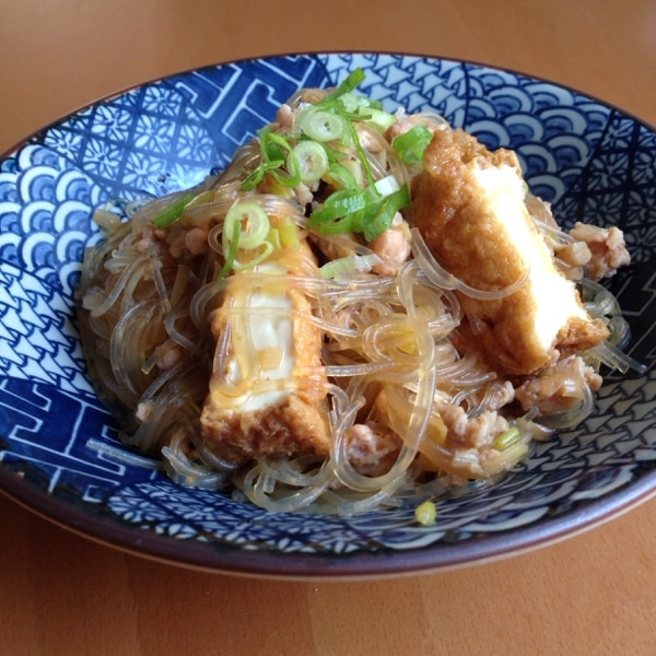 厚揚げと春雨のピリ辛煮 レシピ 作り方 By ちーたまちー 楽天レシピ 厚揚げと春雨のピリ辛煮 レシピ 作り方 By ちーたまちー 楽天レシピ